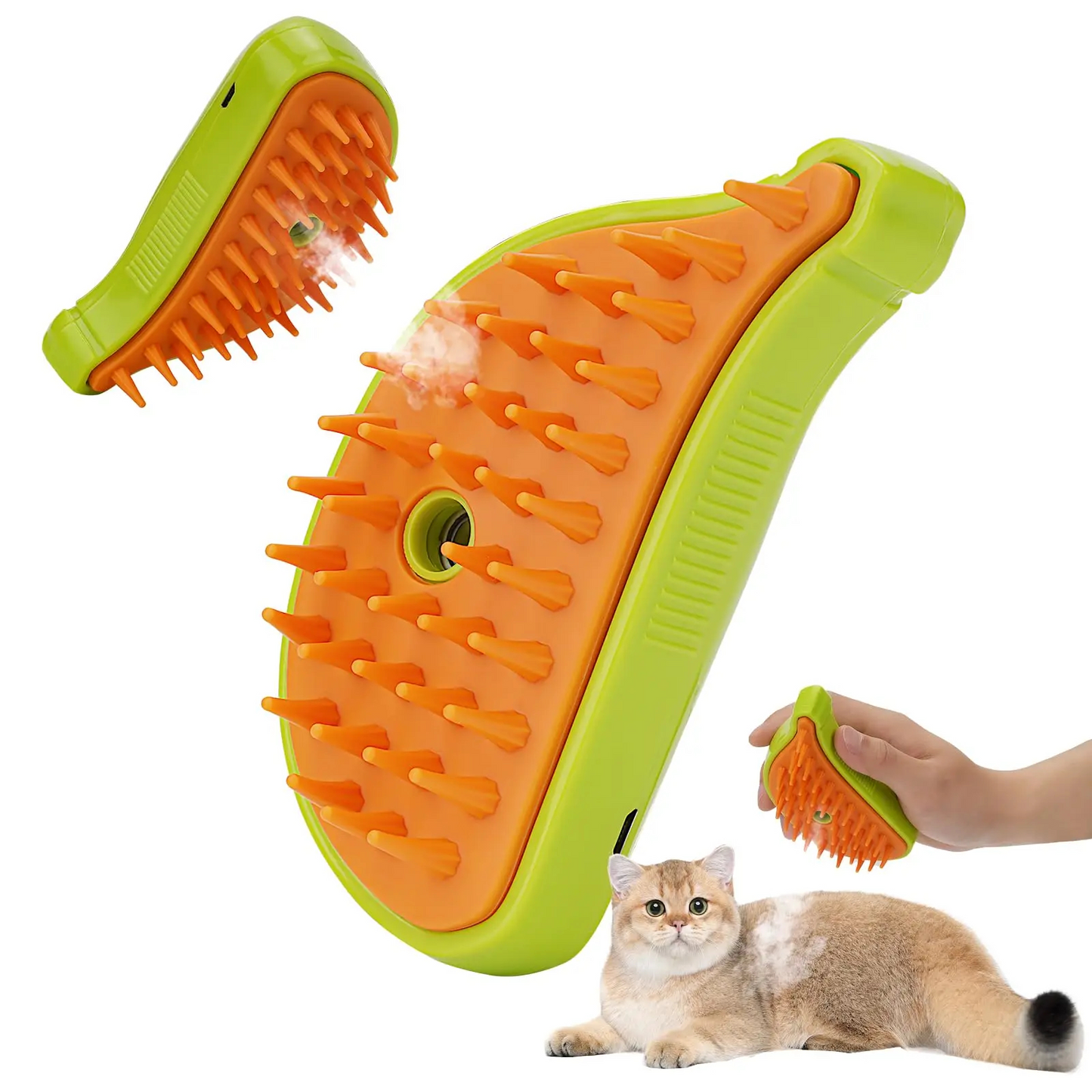 Self-Cleaning Pet Grooming Brush