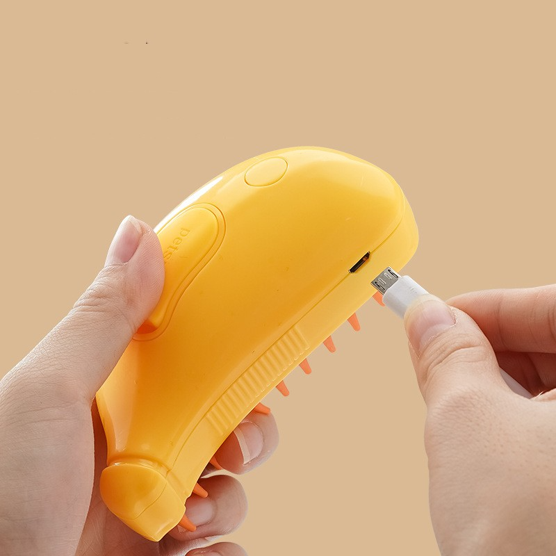 Self-Cleaning Pet Grooming Brush